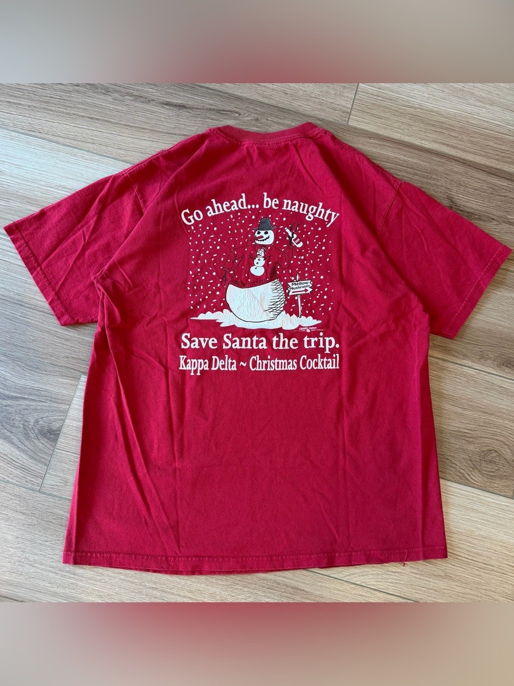 Vintage Kappa Delta 2005 Christmas Party T Shirt
